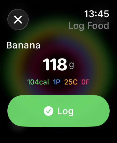 Apple Watch hlasové logovanie — povedzte čo ste jedli a získajte okamžitý výpočet makier