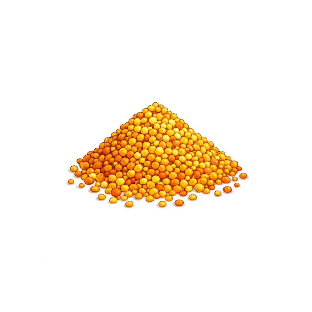 Bee Pollen: 320 kcal (1339 kJ), Protein 24g, Carbs 43.6g, Fat 4.8g per 100g