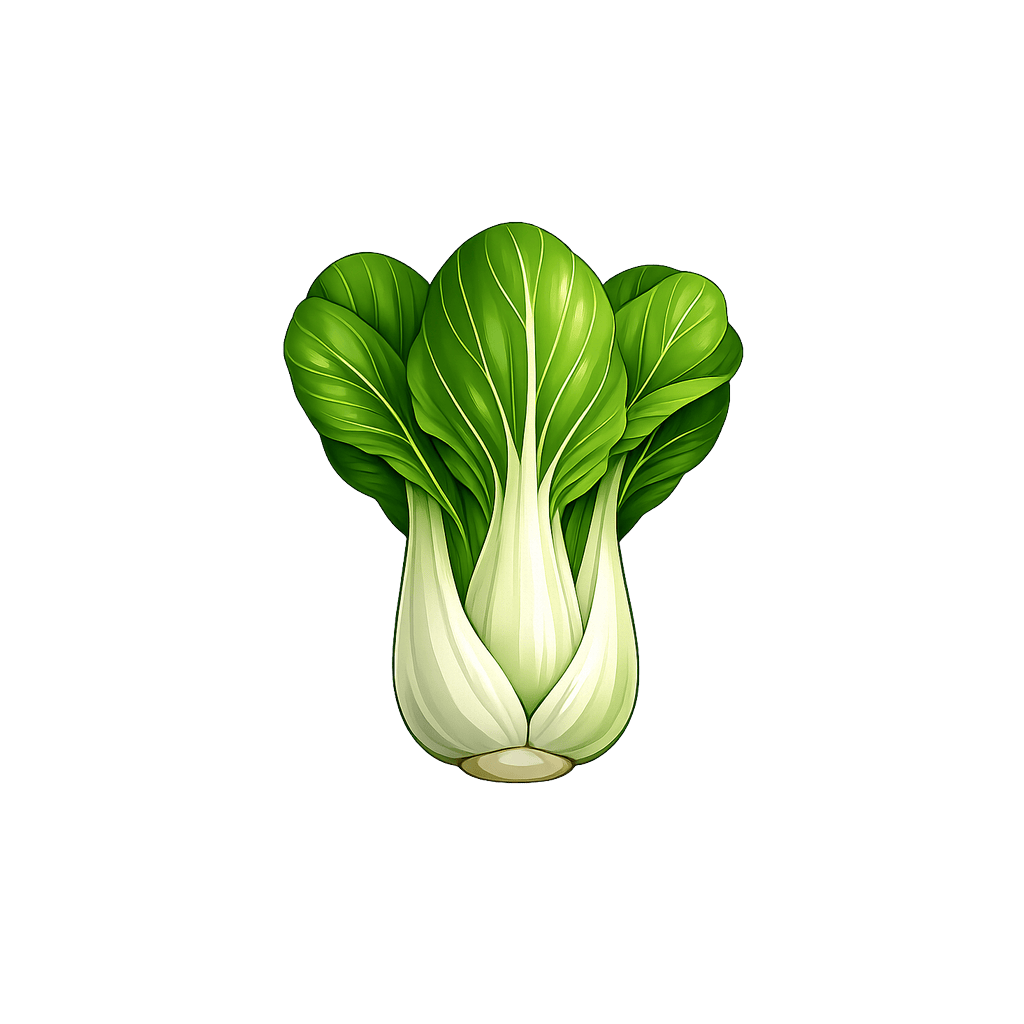 Pak choi (kiinankaali): 13 kcal (54 kJ), Proteiini 1.5g, Hiilihydraatit 2.18g, Rasva 0.2g per 100g