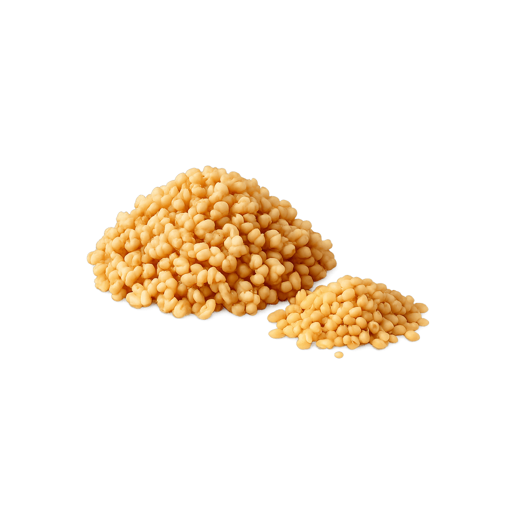 Kasza bulgur: 83 kcal (347 kJ), Białko 3.08g, Węglowodany 18.58g, Tłuszcz 0.24g na 100g