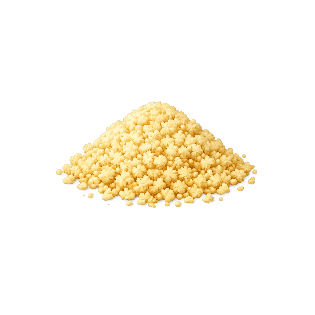 Kuskus (vařený): 112 kcal (469 kJ), Bílkoviny 3.79g, Sacharidy 23.22g, Tuky 0.16g na 100g