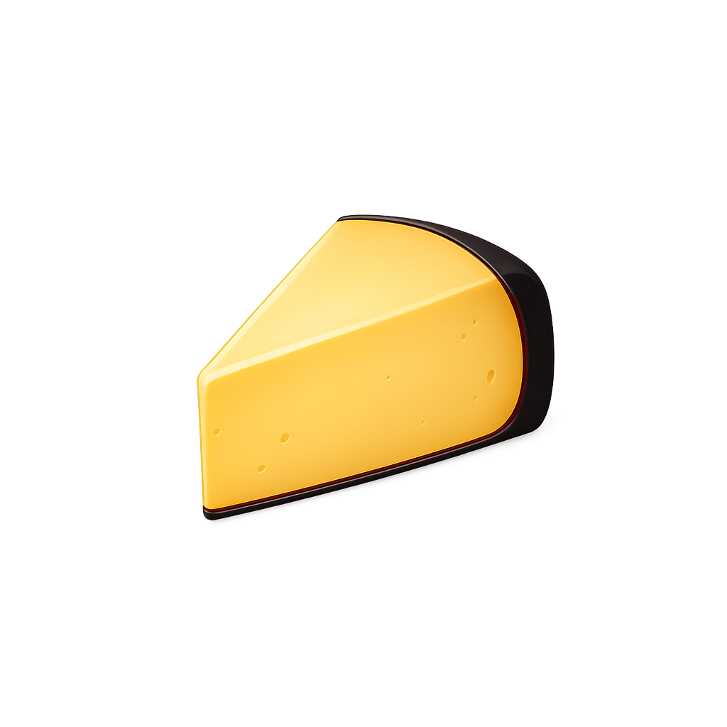 Gouda: 356 kcal (1490 kJ), Protein 24.94g, Carbs 2.22g, Fat 27.44g per 100g