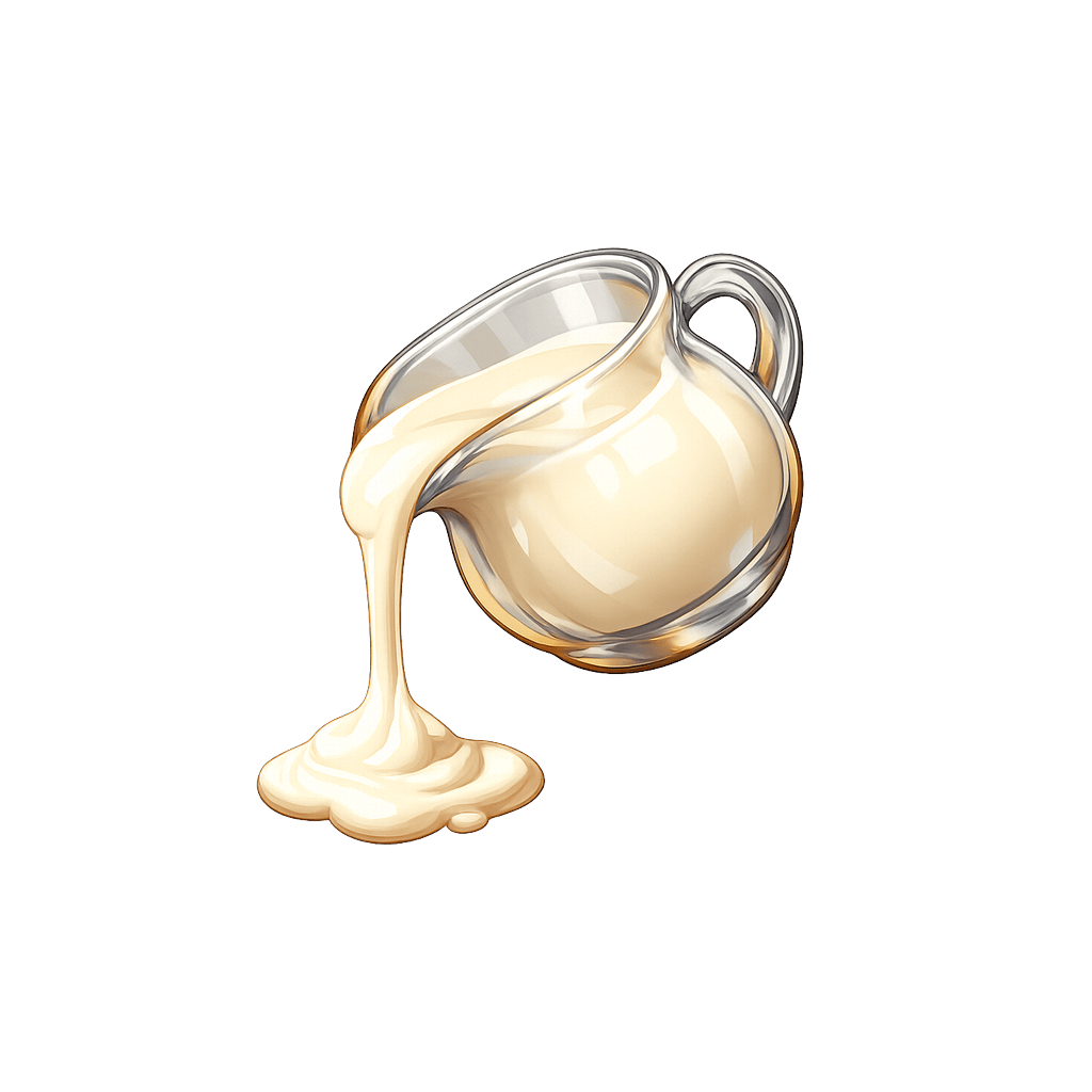 Heavy Cream: 340 kcal (1423 kJ), Protein 2.84g, Carbs 2.84g, Fat 36.08g per 100g