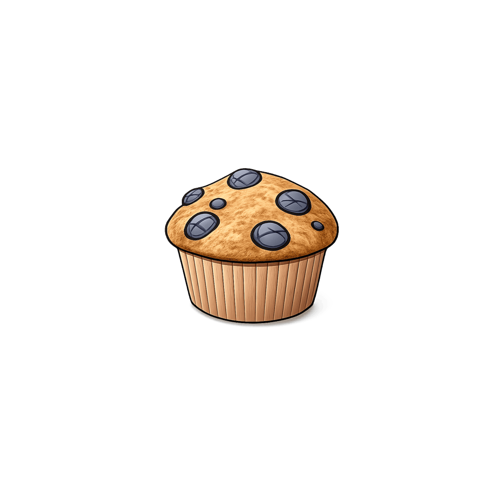 Muffin (blåbær)