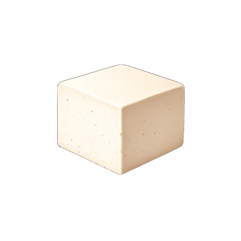 Tofu (extra pevné): 83 kcal (347 kJ), Bílkoviny 9.98g, Sacharidy 1.18g, Tuky 5.26g na 100g