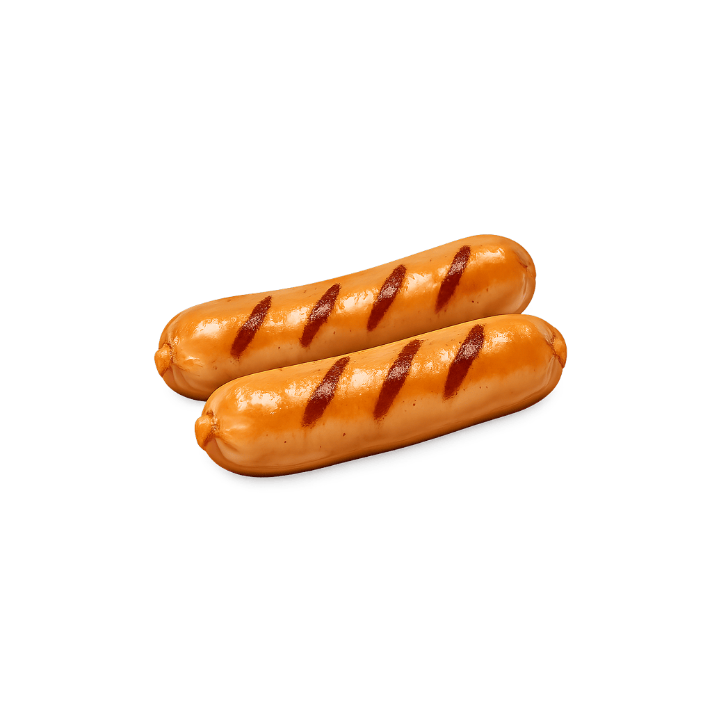 Krůtí klobása (vařená): 196 kcal (820 kJ), Bílkoviny 23.89g, Sacharidy 0g, Tuky 10.42g na 100g