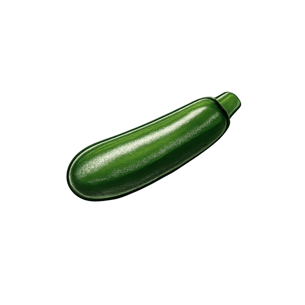 Zucchini (roh): 17 kcal (71 kJ), Protein 1.21g, Kohlenhydrate 3.11g, Fett 0.32g pro 100g